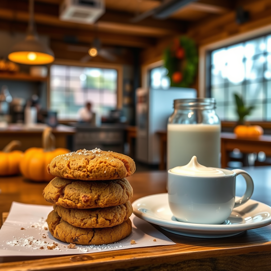 Classic Pumpkin Spice Cookies - fall cookie recipes