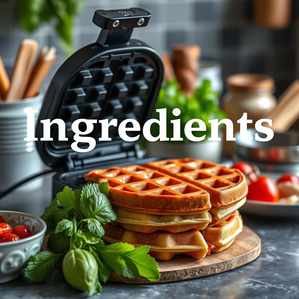 Ingredients You'll Need - farberware waffle recipe