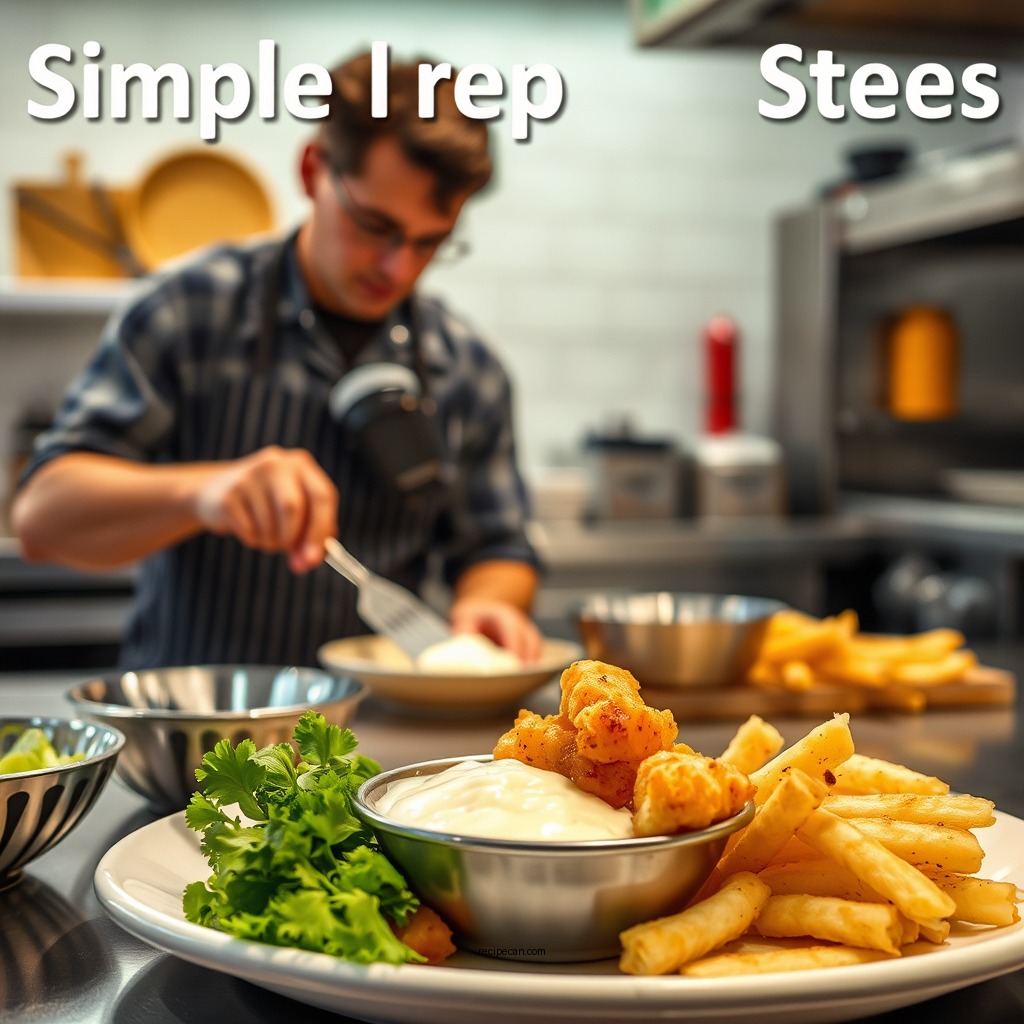 Simple Preparation Steps - fast tartar sauce recipe
