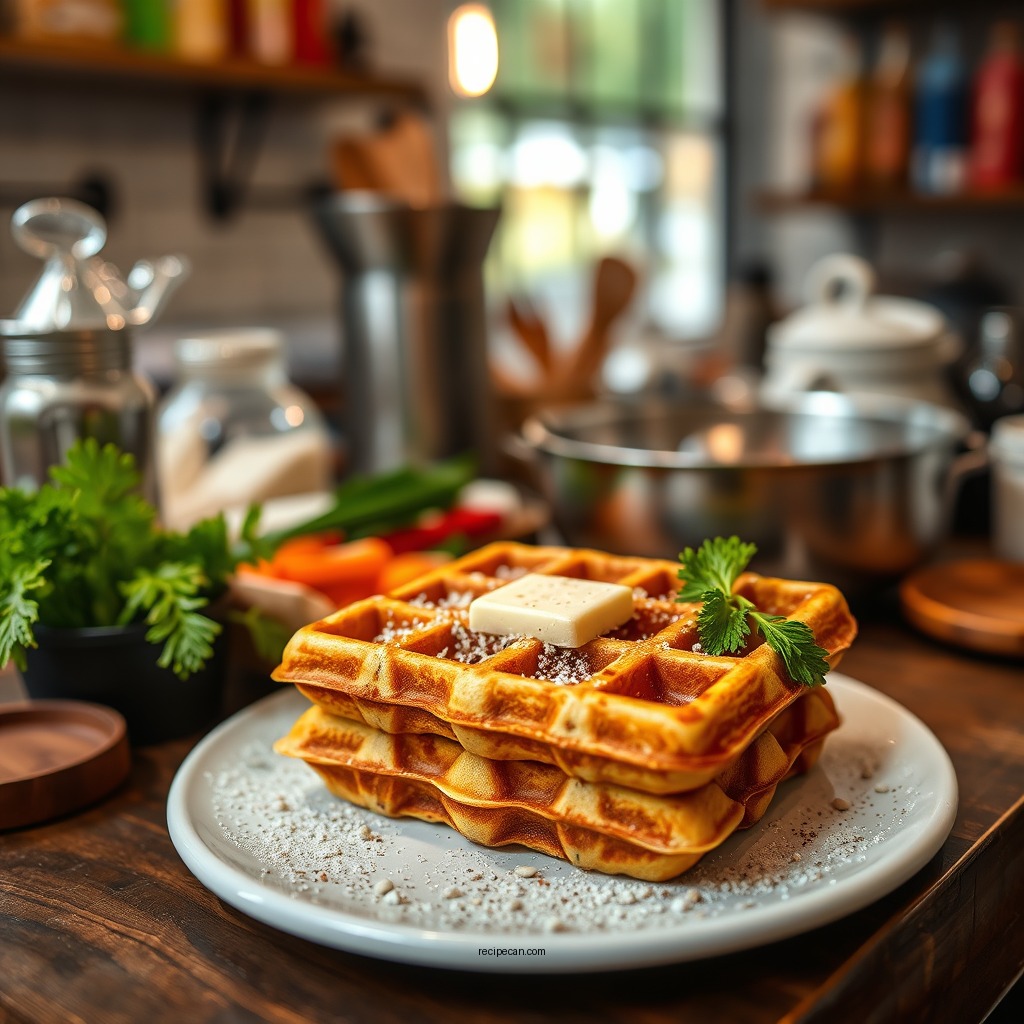 Ingredients You'll Need - fast waffle recipe