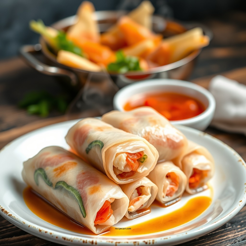 Delicious Fresh Spring Rolls Recipe You Can Easily Make - Recipecan