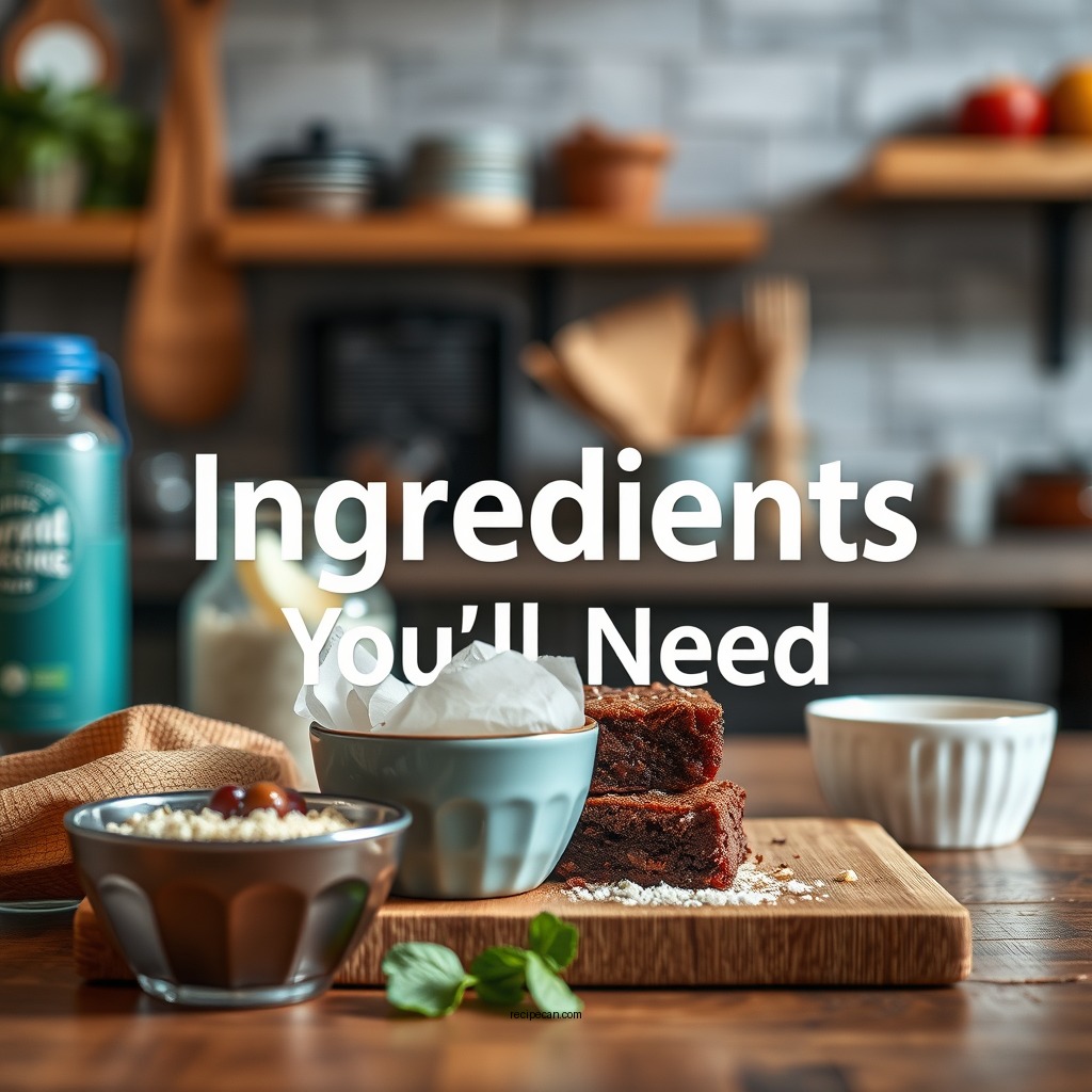 Ingredients You'll Need - felix brownie recipe