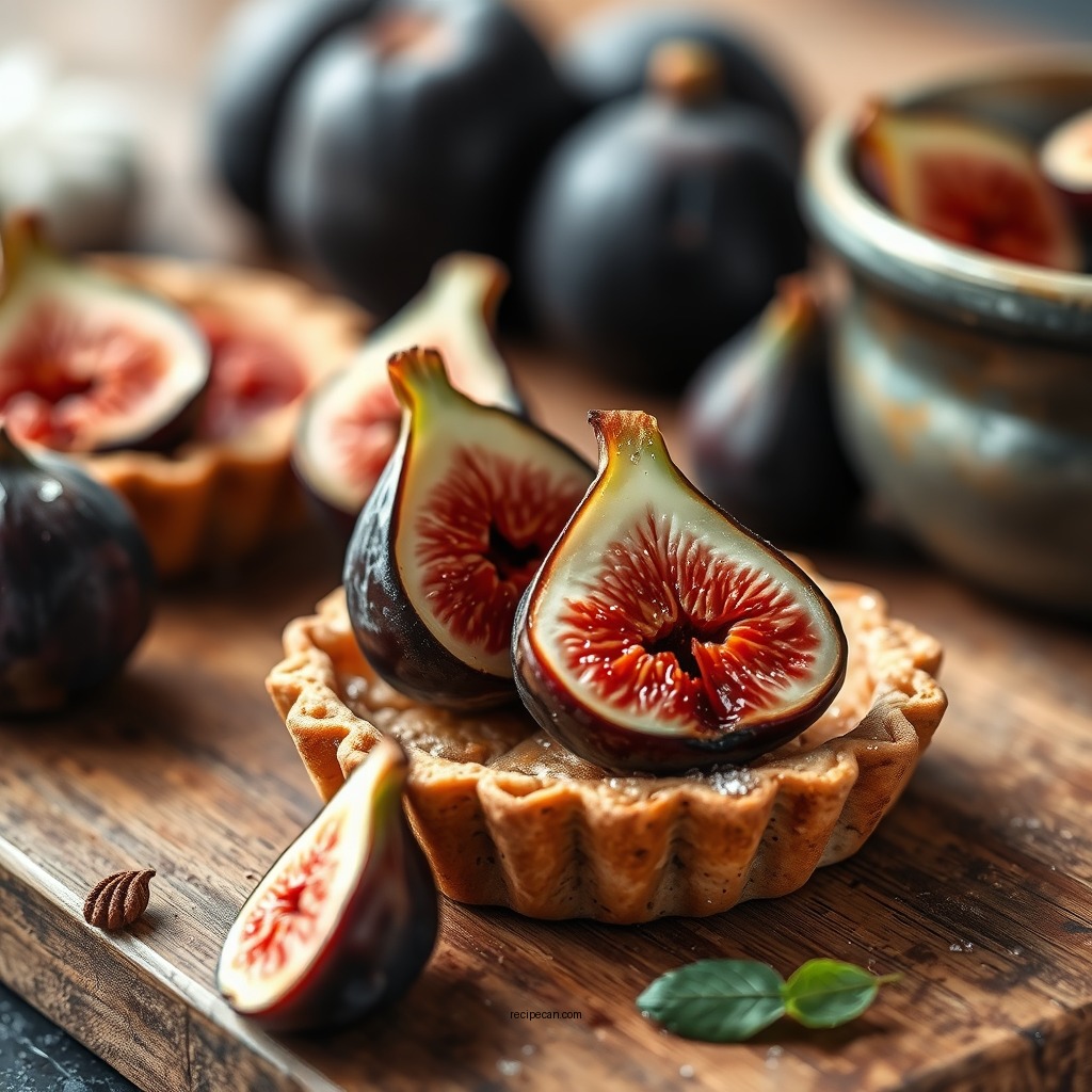 Ingredients You'll Need - fig tarts recipe