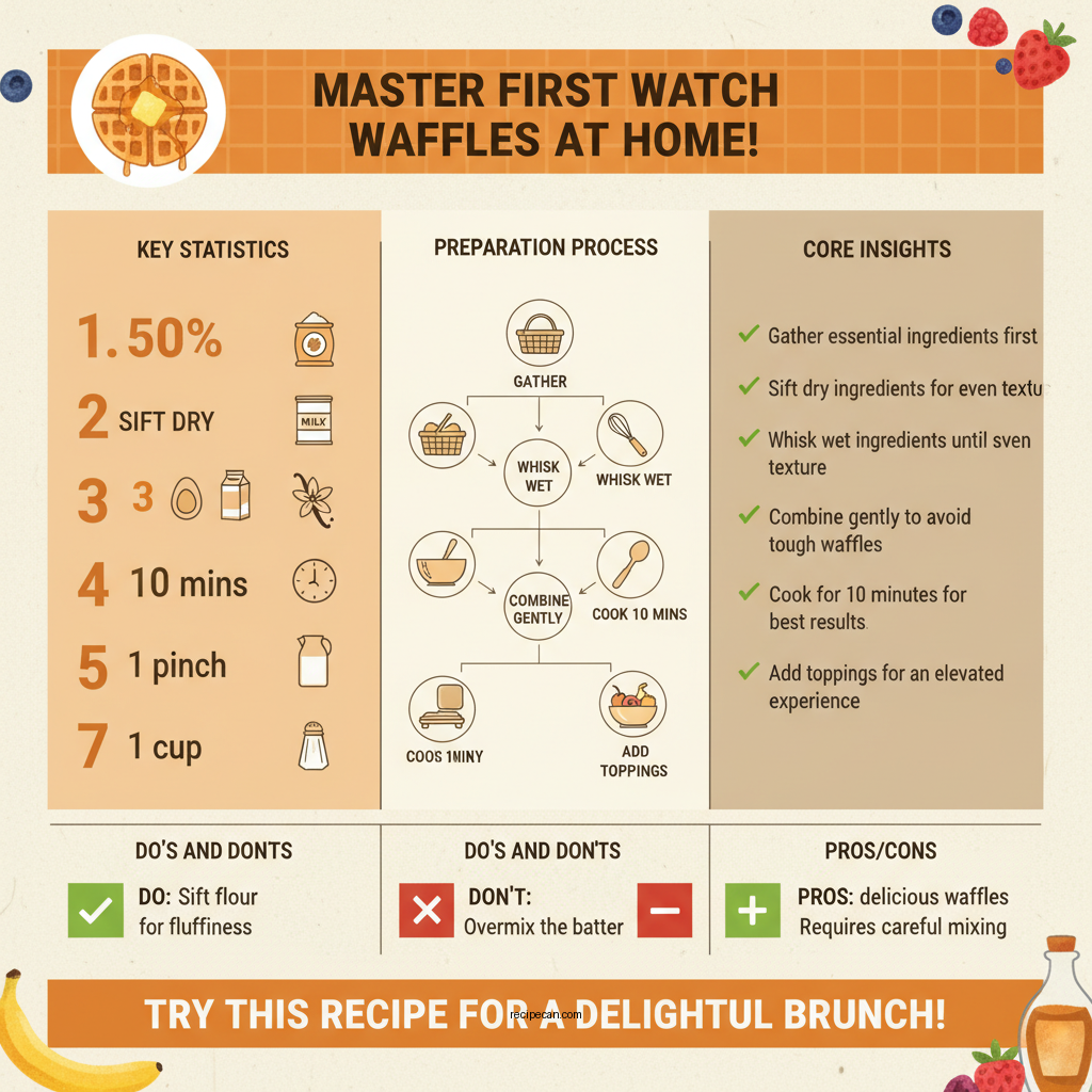 first watch waffle recipe - Data Infographic and Statistics