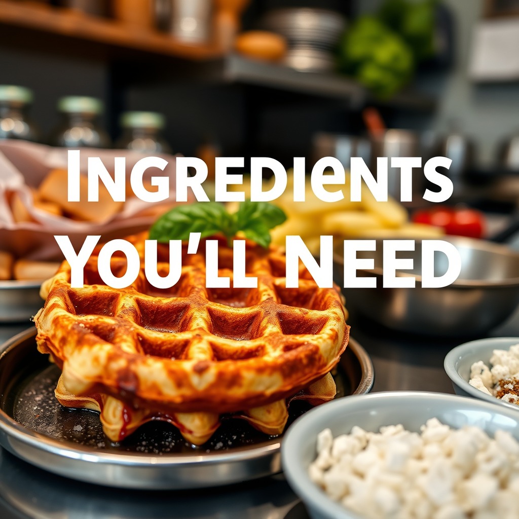 Ingredients You'll Need - first watch waffle recipe