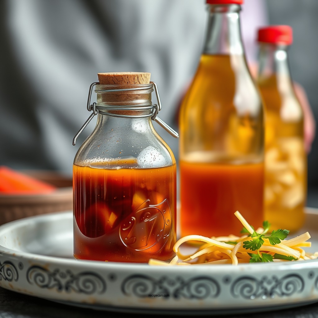 Straining and Bottling - fish sauce recipe