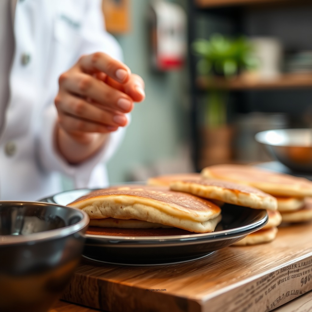 Step-by-Step Instructions - fluffy japanese pancakes recipe