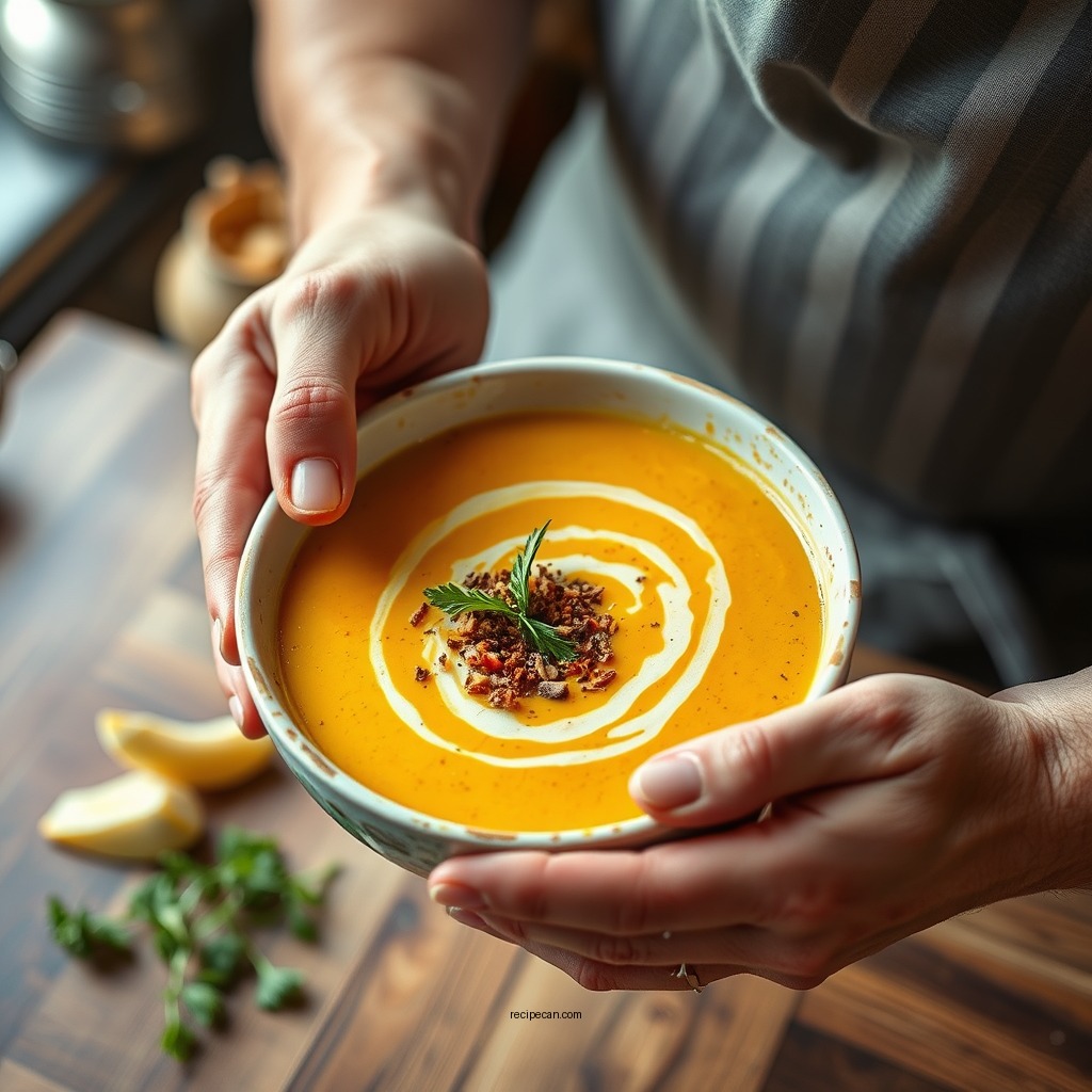 Preparation Steps - food + home fall 2015 butternut squash soup recipe