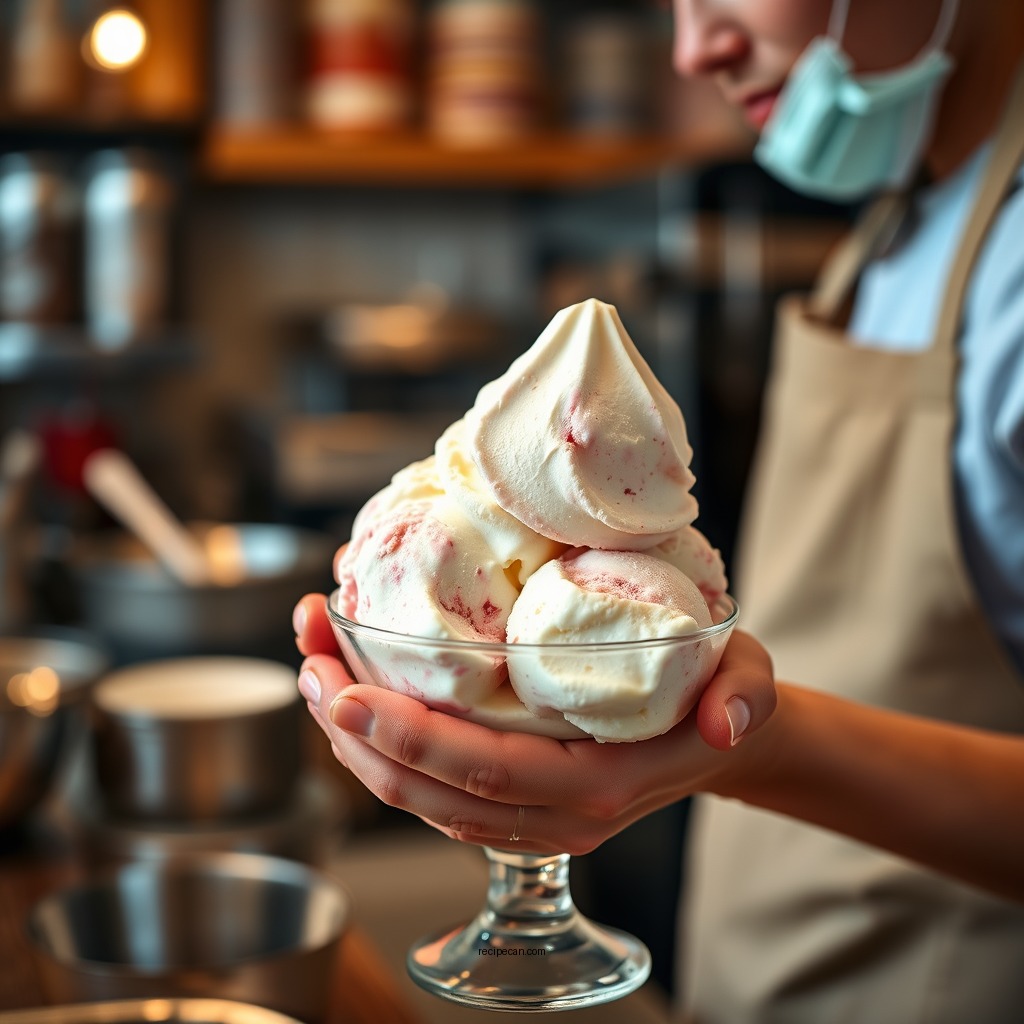 Step-by-Step Freezer Ice Cream Recipe - freezer ice cream recipe