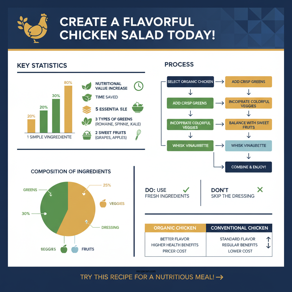 fresh market chicken salad recipe - Data Infographic and Statistics
