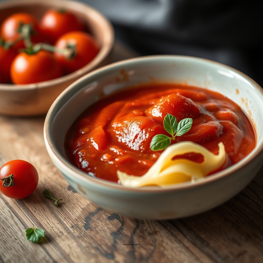 Cooking the Sauce - fresh tomato sauce recipe