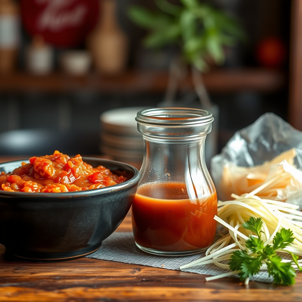 Ingredients Needed - fried sauce recipe