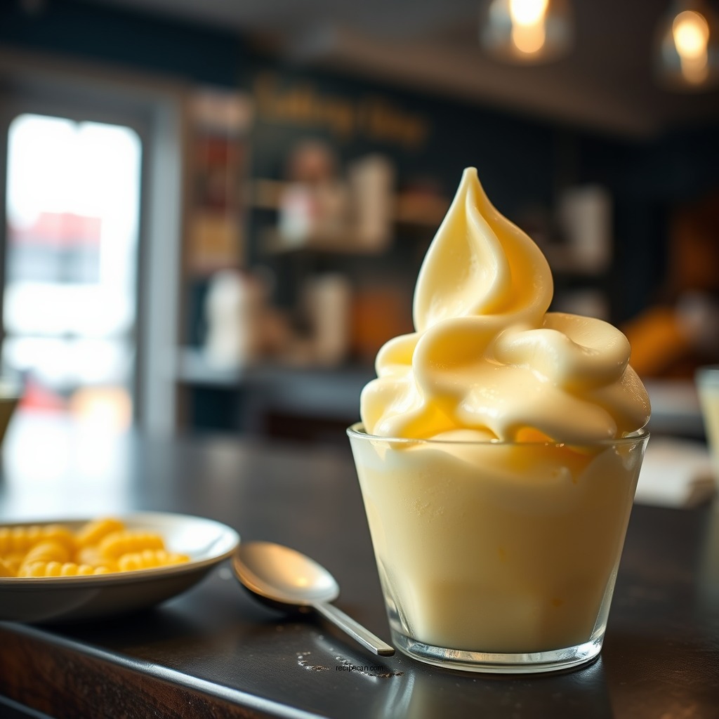 Chilling the Custard - frozen custard recipe