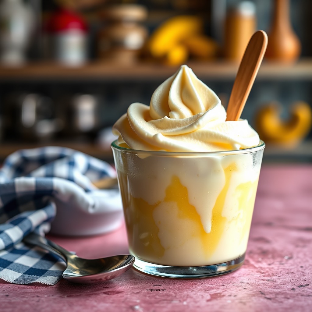 Ingredients for Frozen Custard - frozen custard recipe