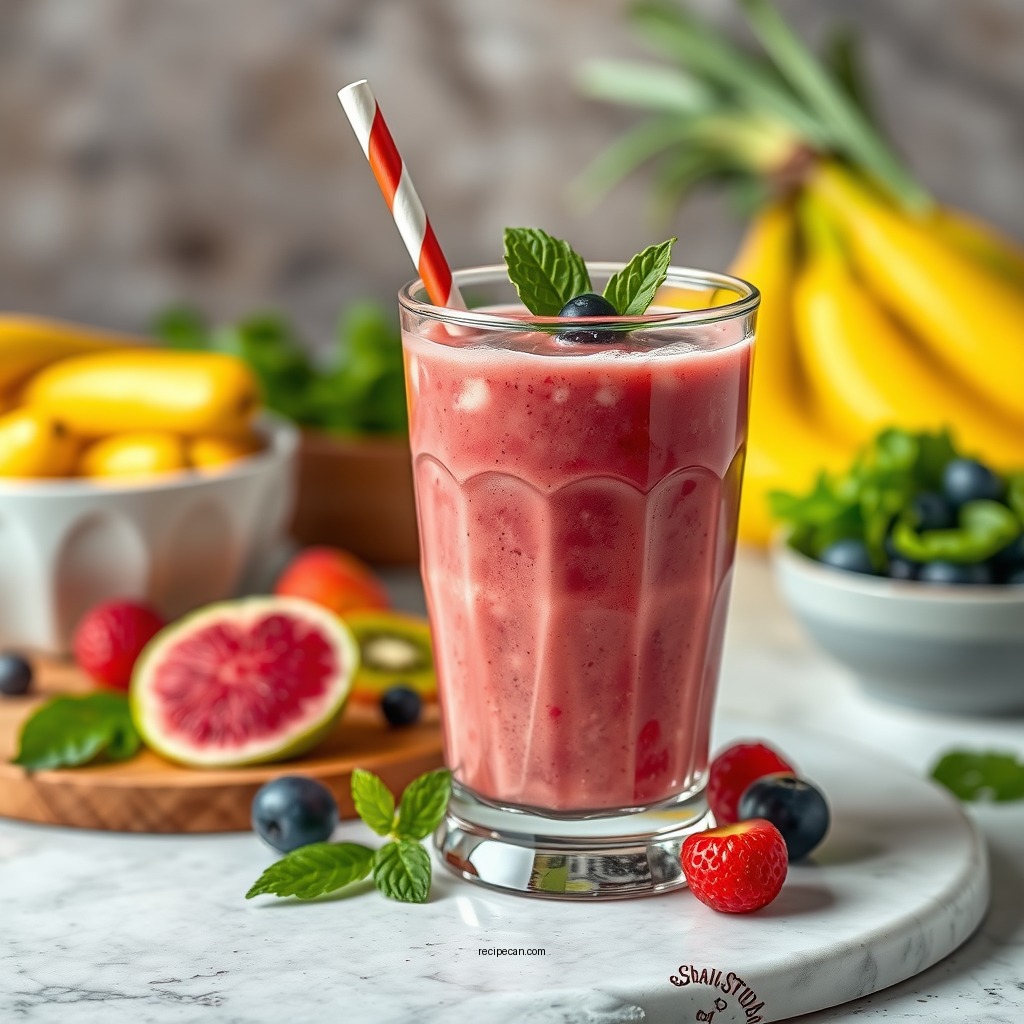 Energizing Fruit Smoothie Recipes - fruit and vegetable smoothie recipes