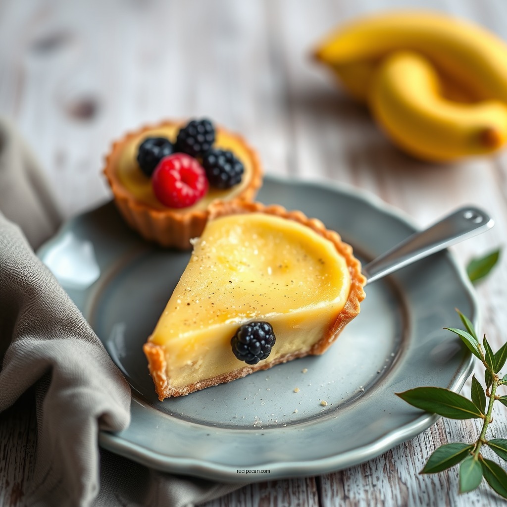 Simple Custard Filling - fruit tart recipes easy