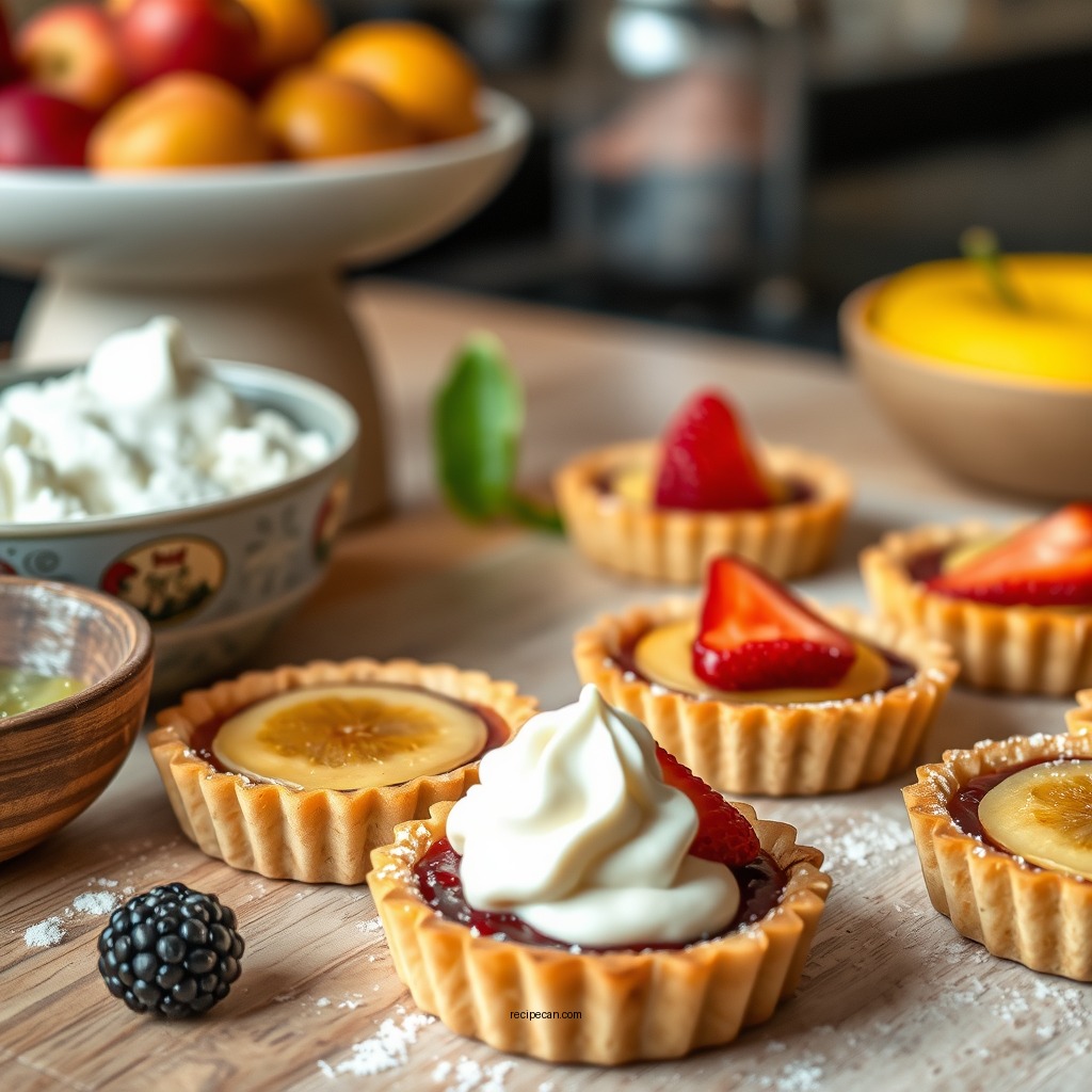 Essential Ingredients for Fruit Tarts - fruit tarts recipe