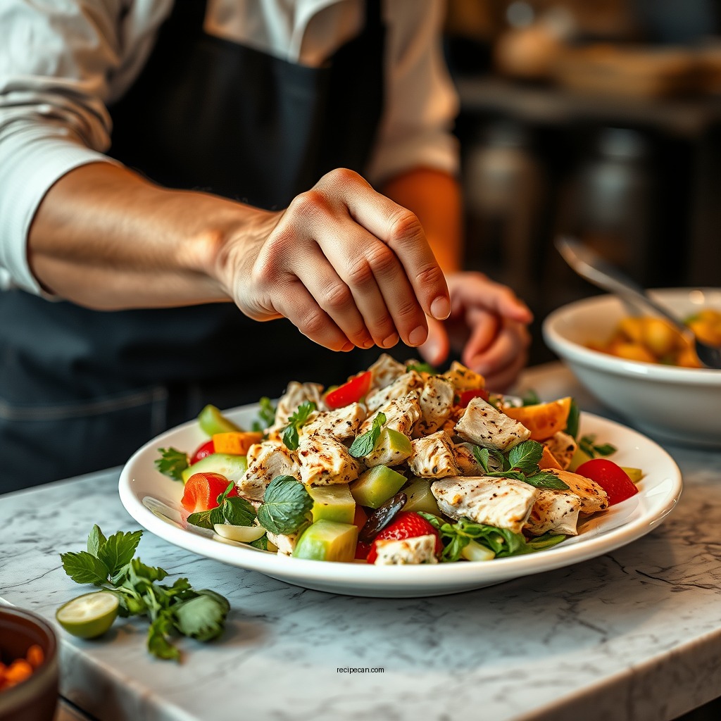 Preparation Steps - fruity chicken salad recipe