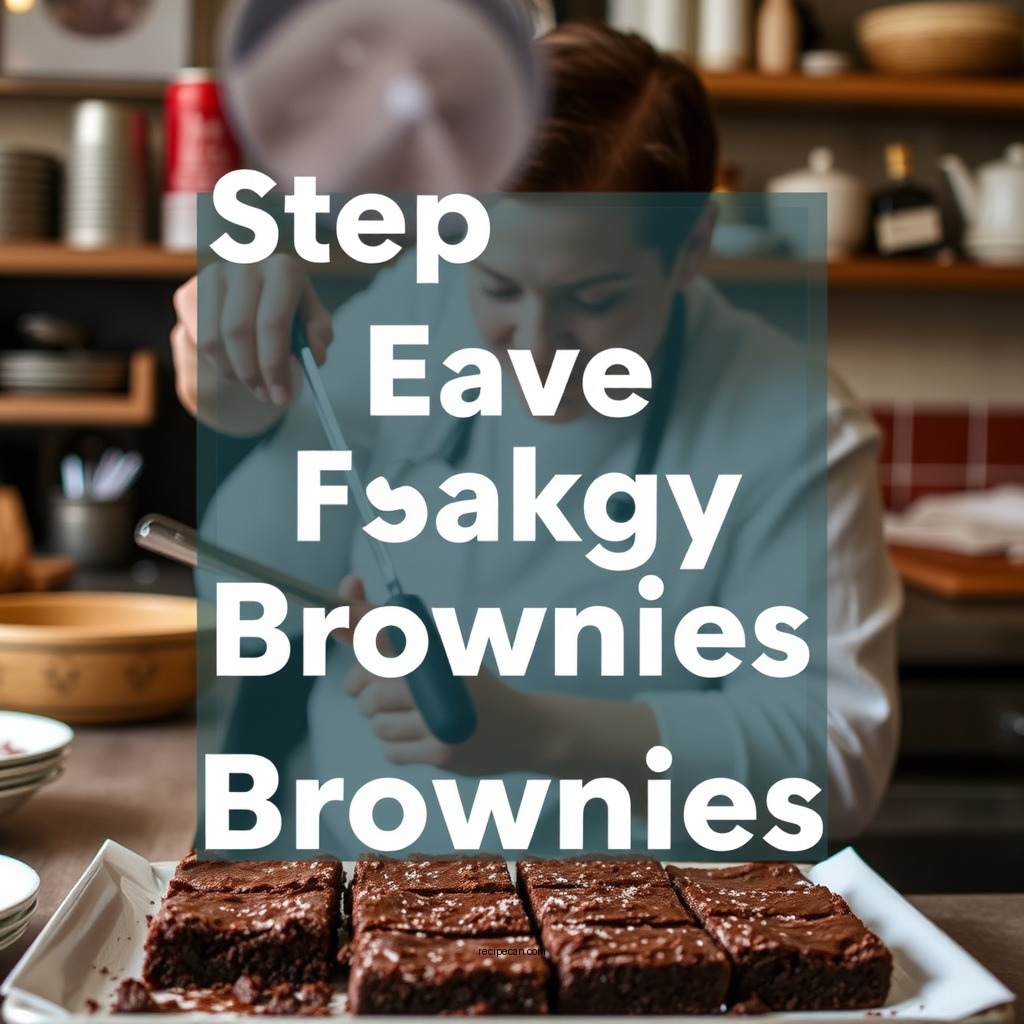 Step-by-Step Instructions to Bake Fudgy Brownies - fudgy brownies recipe