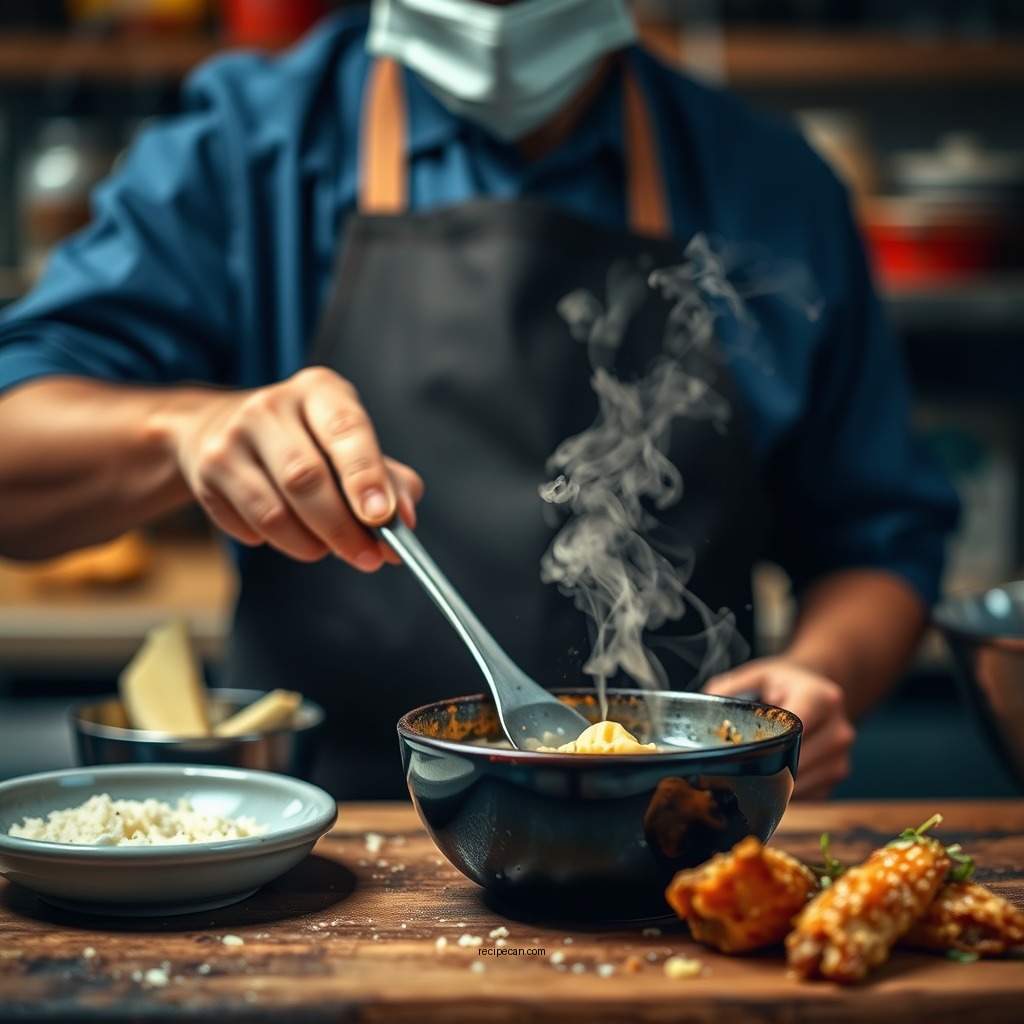 Step-by-Step Instructions - garlic parmesan wing sauce recipe