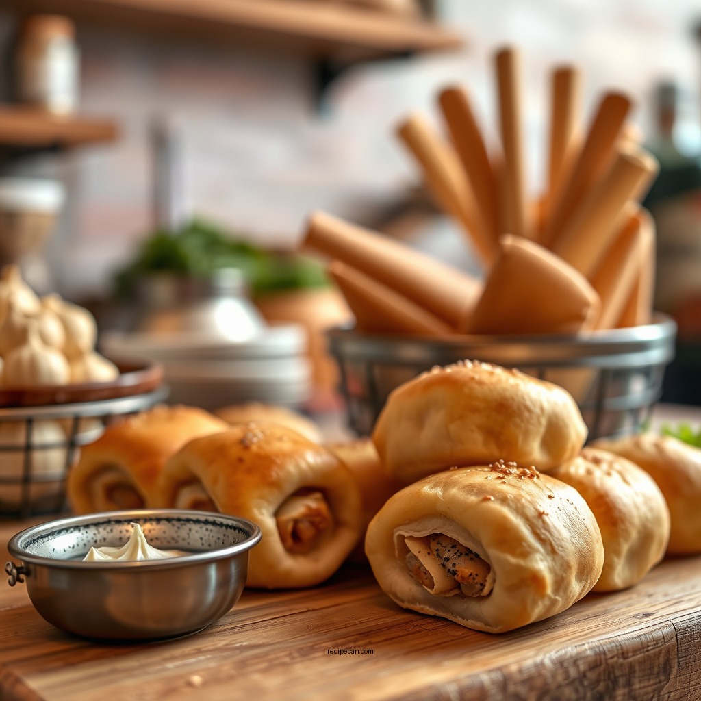 Ingredients You'll Need - garlic rolls recipe