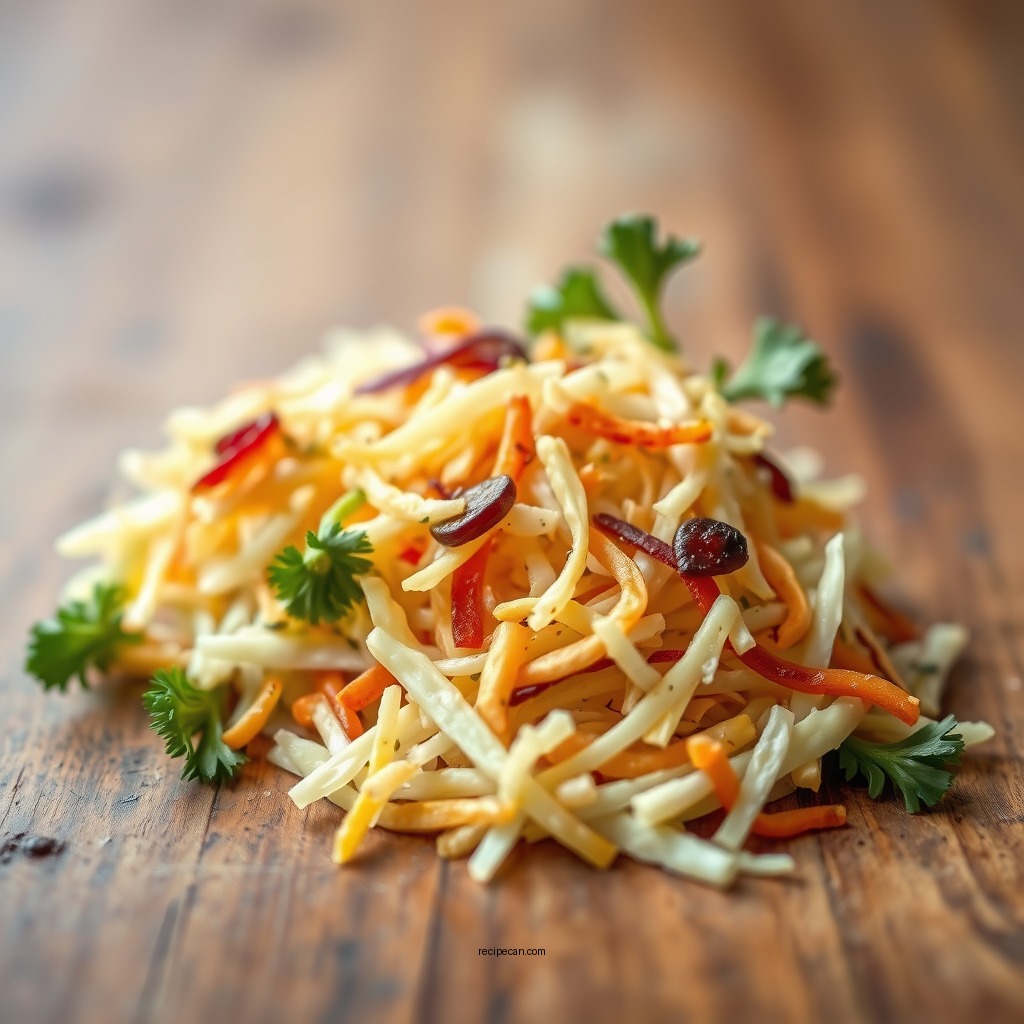 Ingredients for German Coleslaw - german coleslaw recipe