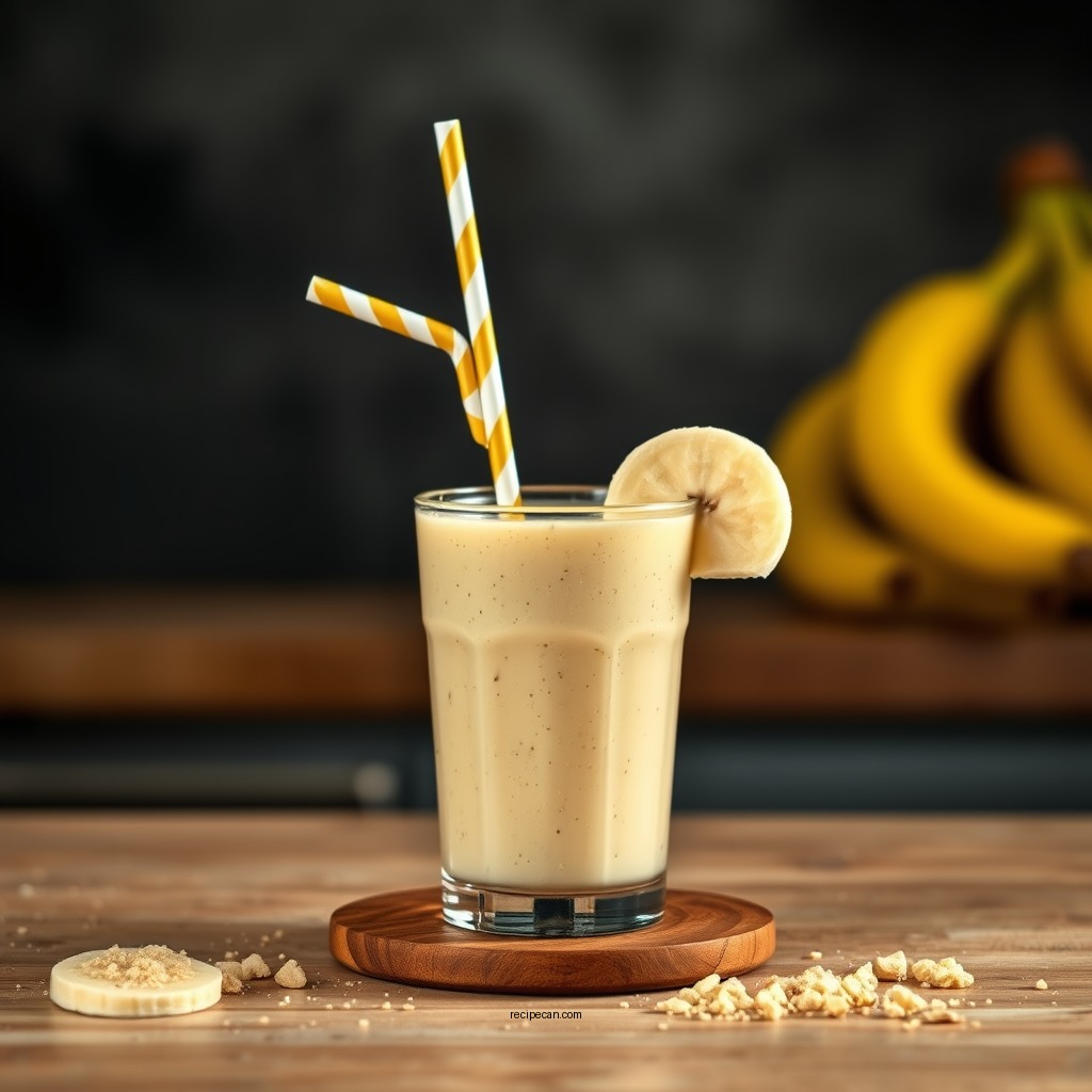 Classic Ginger Banana Smoothie - ginger smoothie recipes