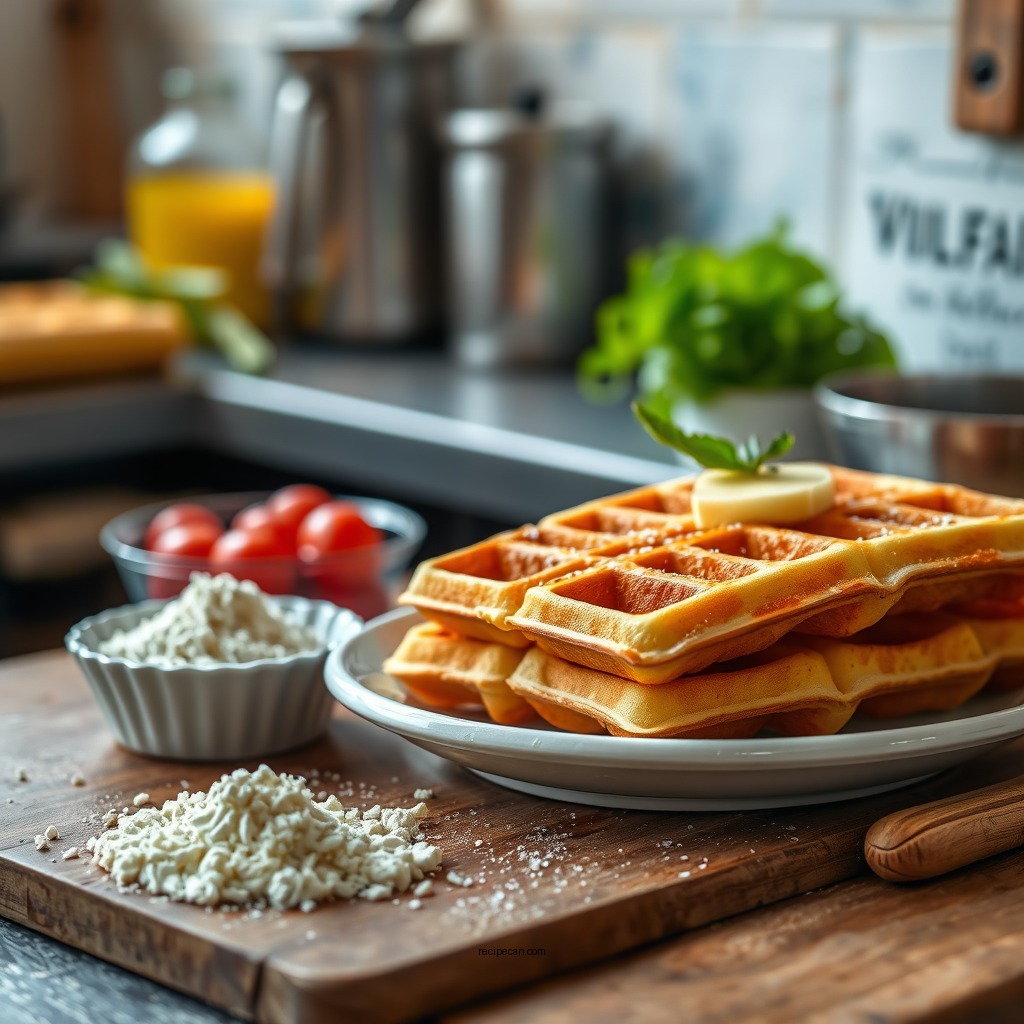 Ingredients You’ll Need - gluten free belgian waffle recipe