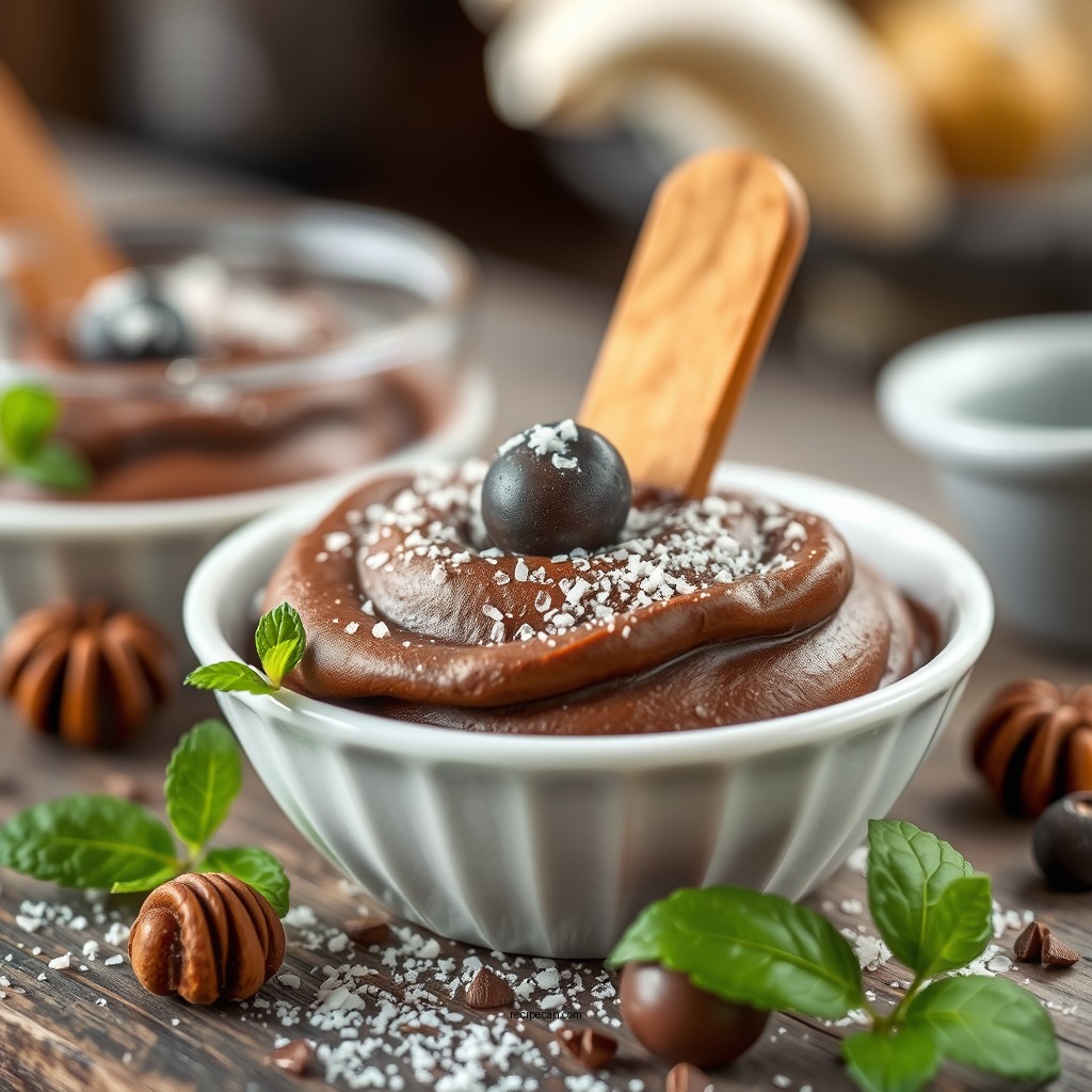 Combining Ingredients - gluten free chocolate mousse recipe