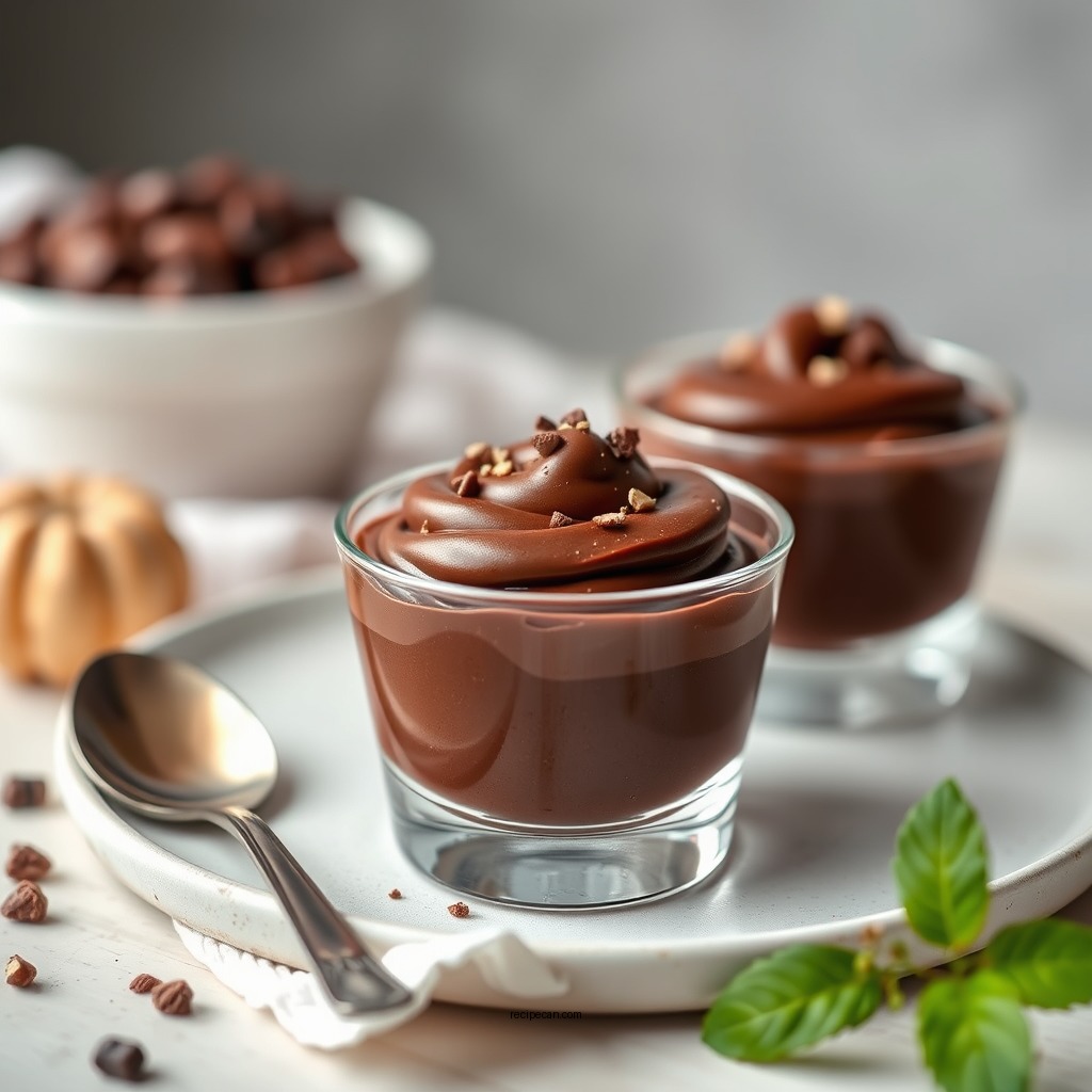 Ingredients for Gluten Free Chocolate Mousse - gluten free chocolate mousse recipe
