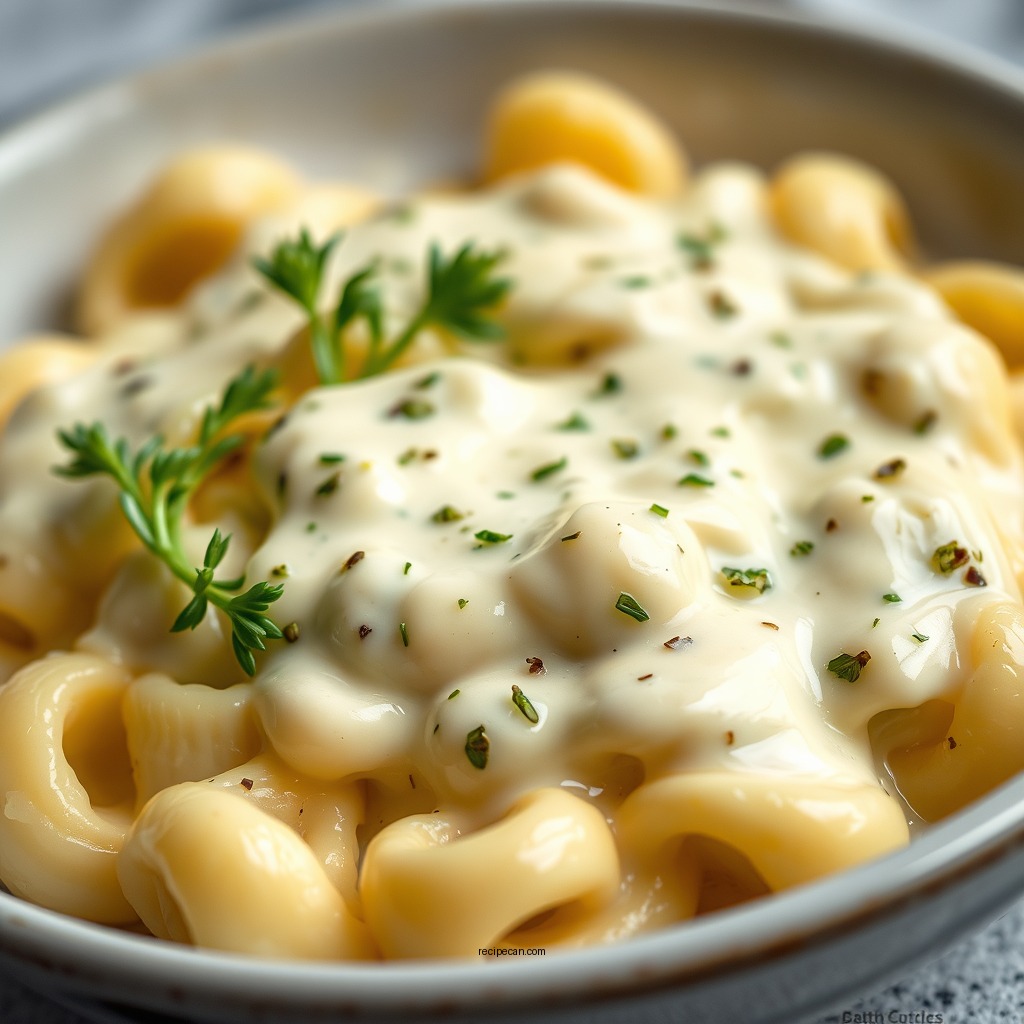 Creamy Garlic Alfredo Sauce - gnocchi sauce recipes