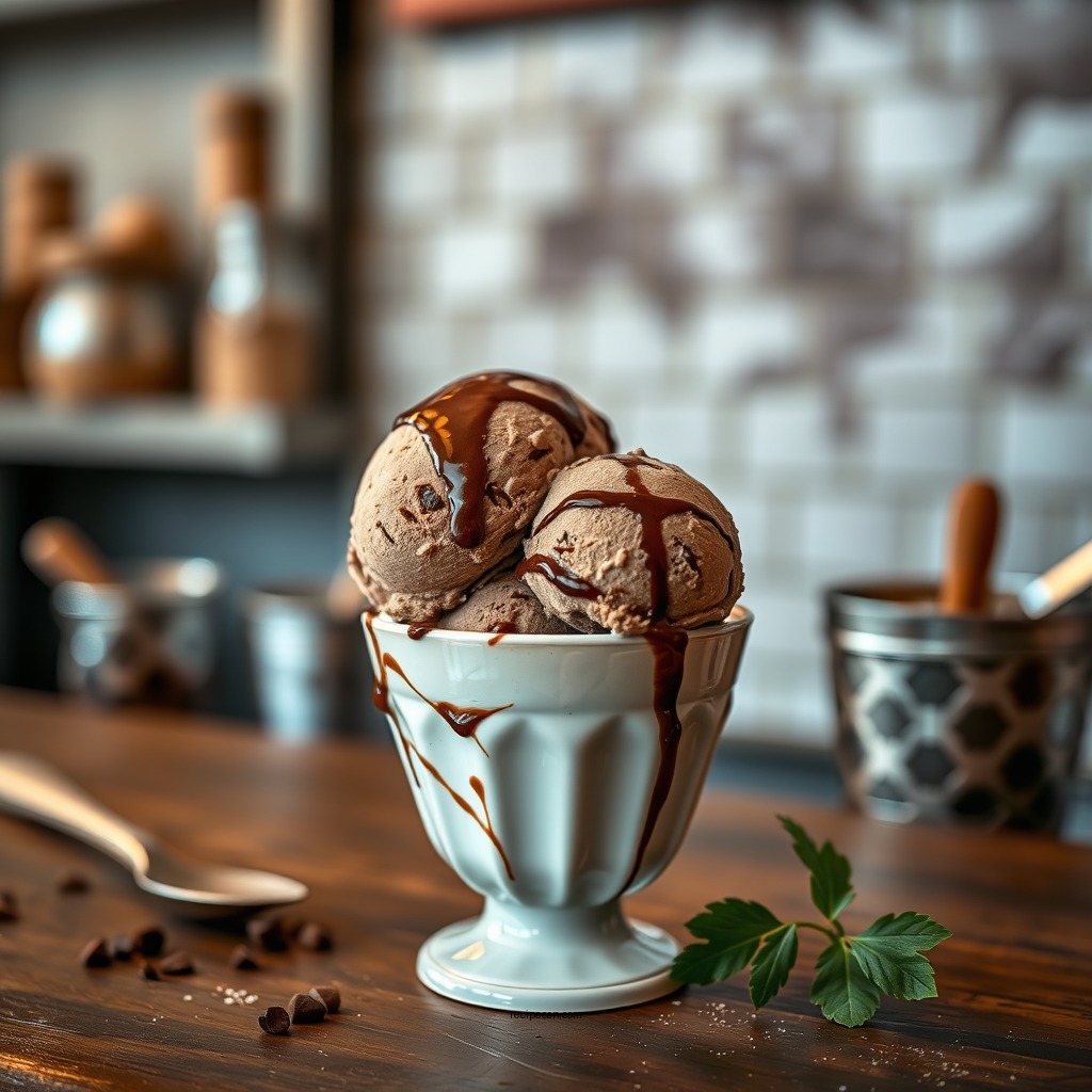 Chocolate Goat Milk Ice Cream - goat milk ice cream recipes