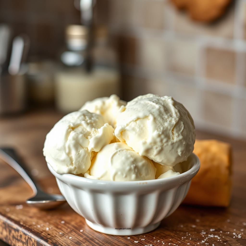 Classic Goat Milk Vanilla Ice Cream - goat milk ice cream recipes