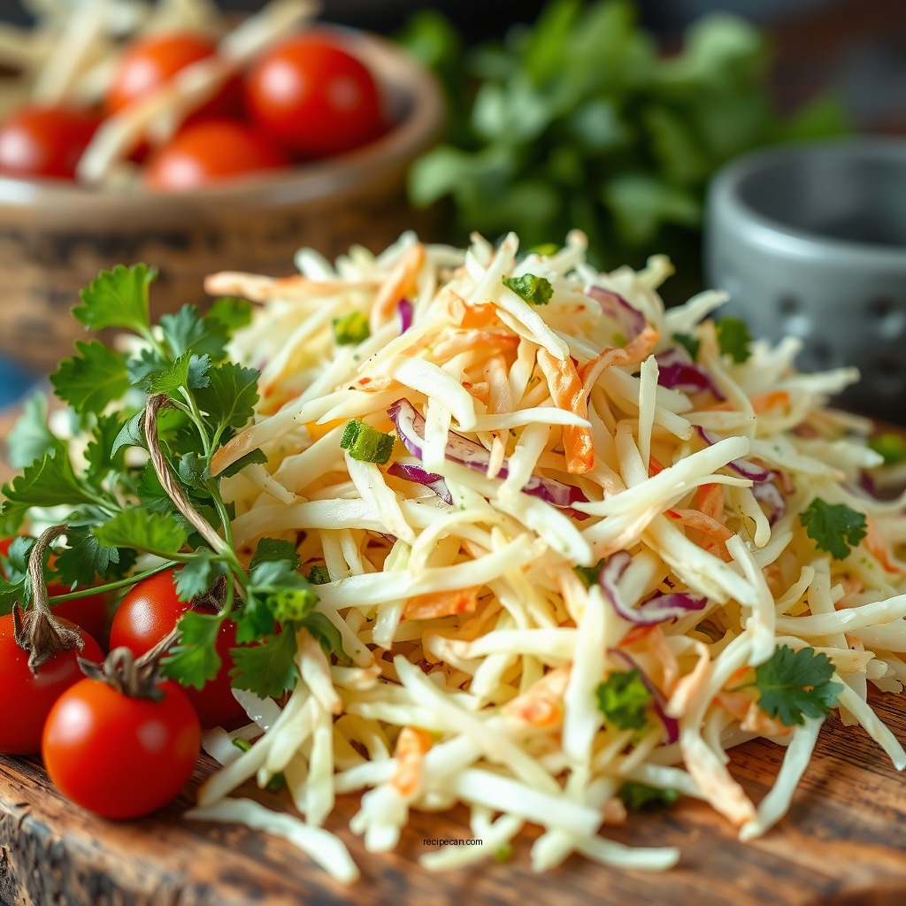 Essential Ingredients for Coleslaw - good coleslaw recipe