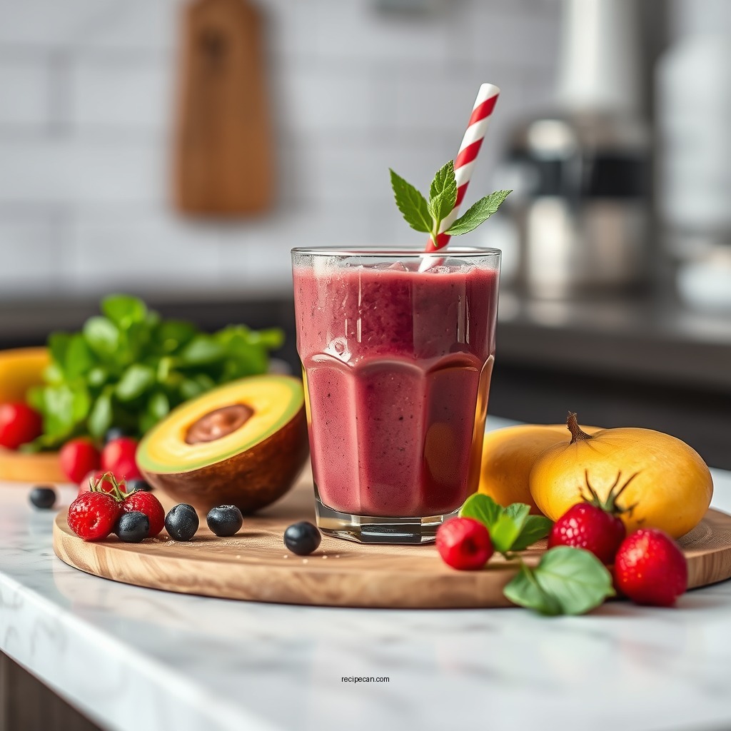 Boosting Nutrition - good smoothie recipe