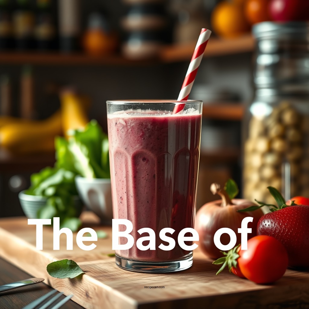 The Base of Your Smoothie - good smoothie recipe