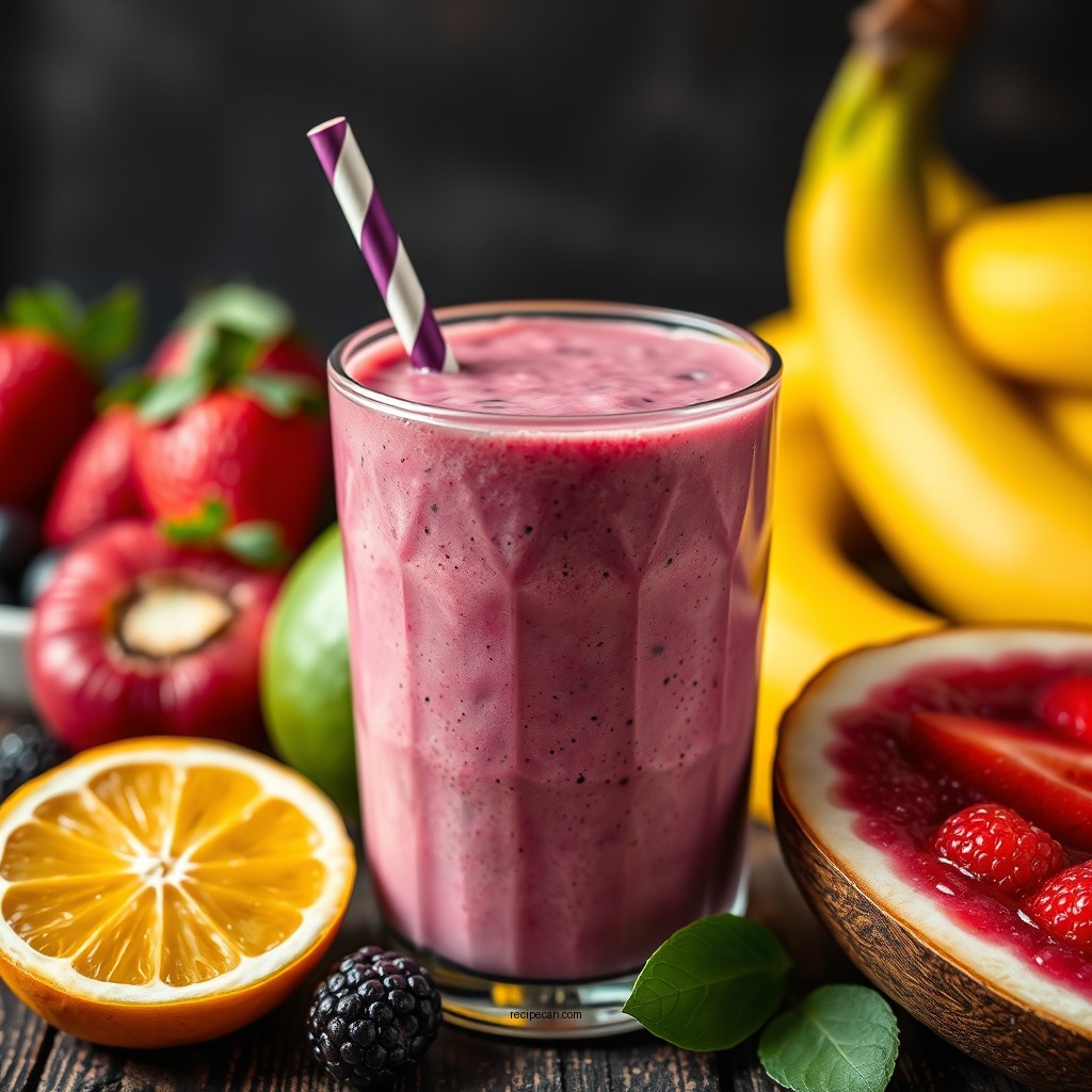 Low-Calorie Fruit Smoothies - good smoothie recipes for weight loss