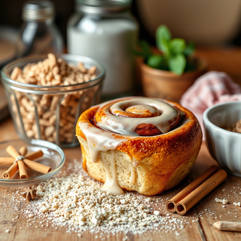 Ingredients You'll Need - gooey cinnamon roll recipe