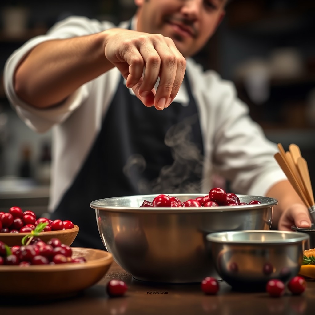 Step-by-Step Cooking Instructions - gourmet cranberry sauce recipe