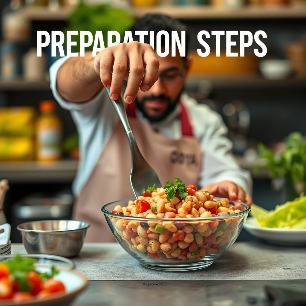 Preparation Steps - goya bean salad recipe