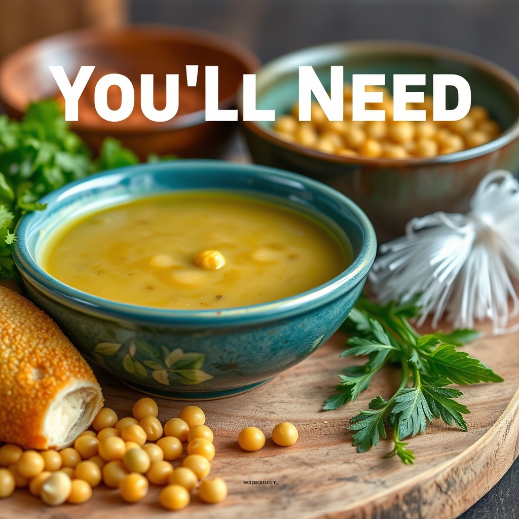 Ingredients You'll Need - goya split pea soup recipe