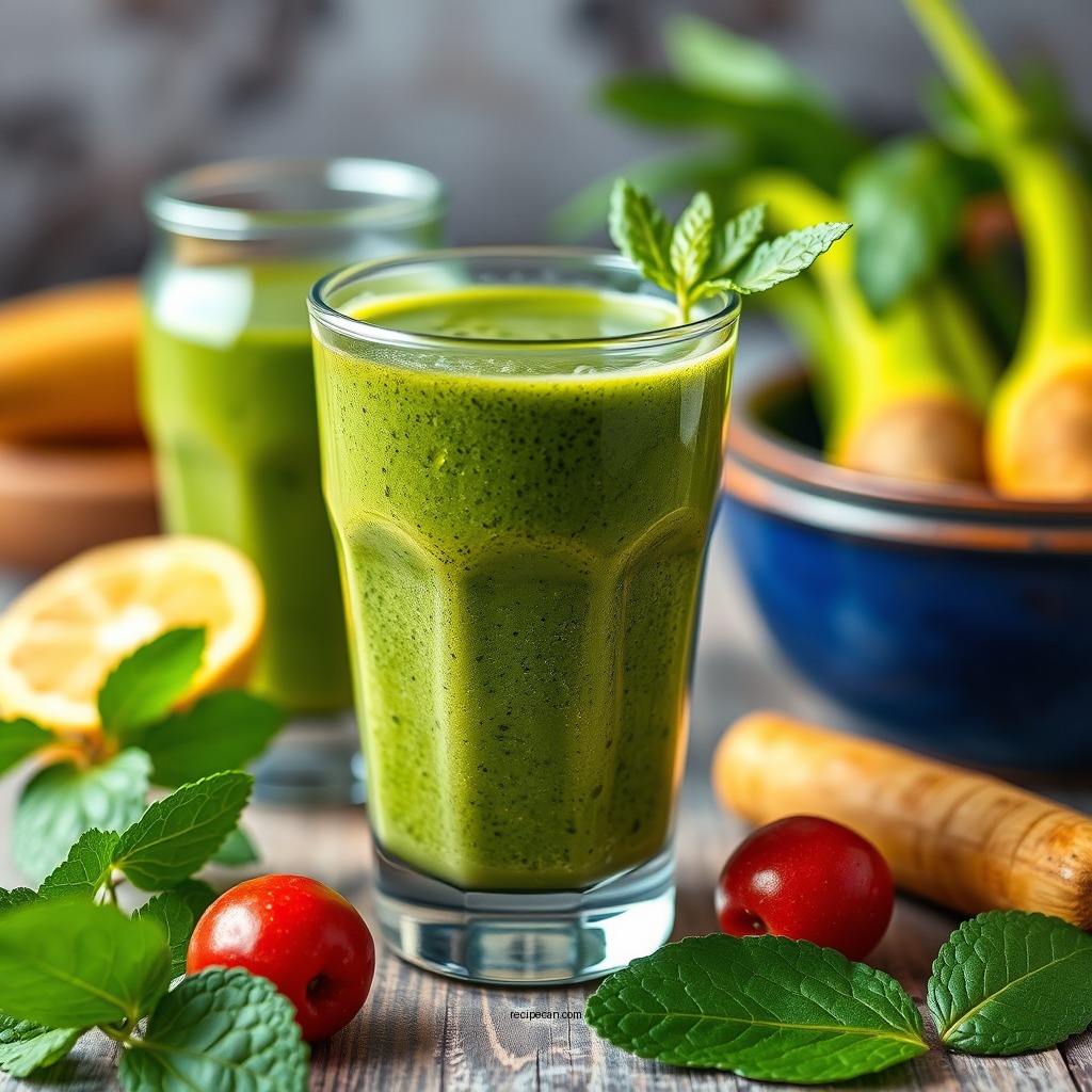 Tropical Green Smoothie - great smoothie recipes
