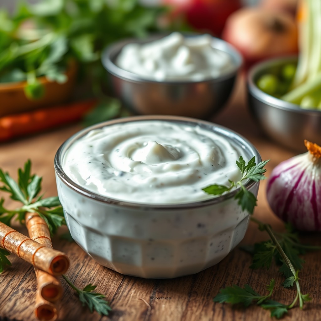 Ingredients for Tzatziki Sauce - greek tzatziki sauce recipe