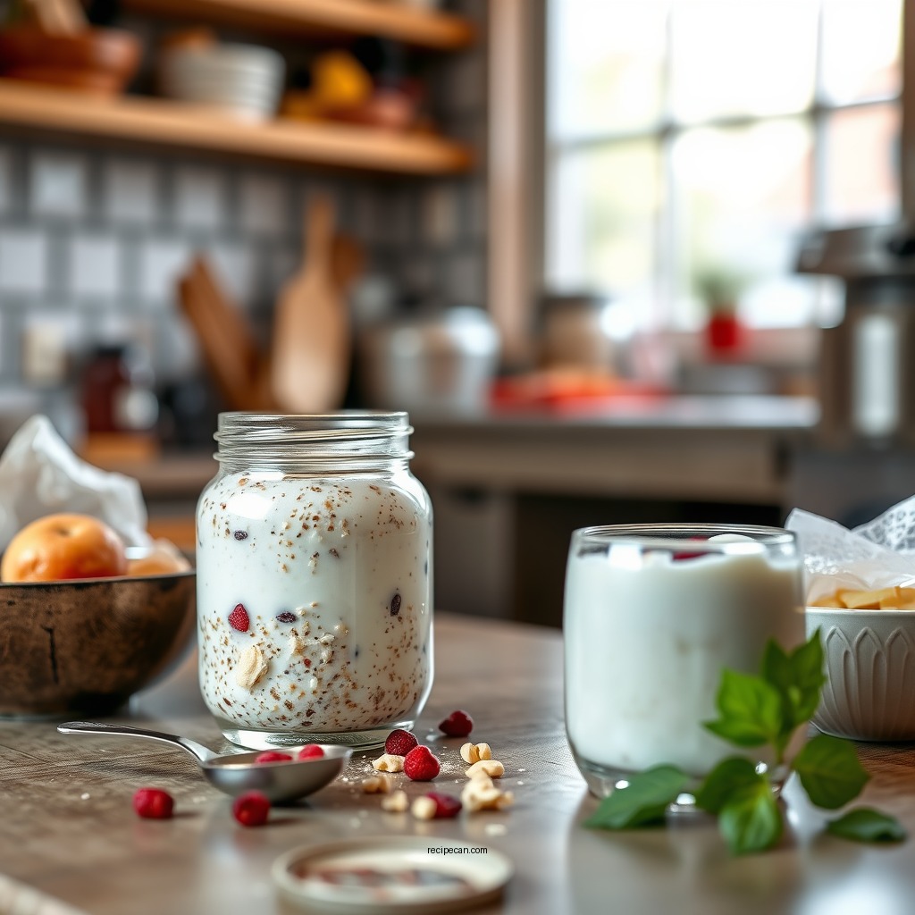 What You’ll Need for Greek Yogurt Overnight Oats - greek yogurt overnight oats recipe