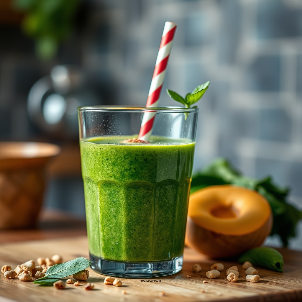 Key Ingredients for Your Green Smoothie - green drink smoothie recipe