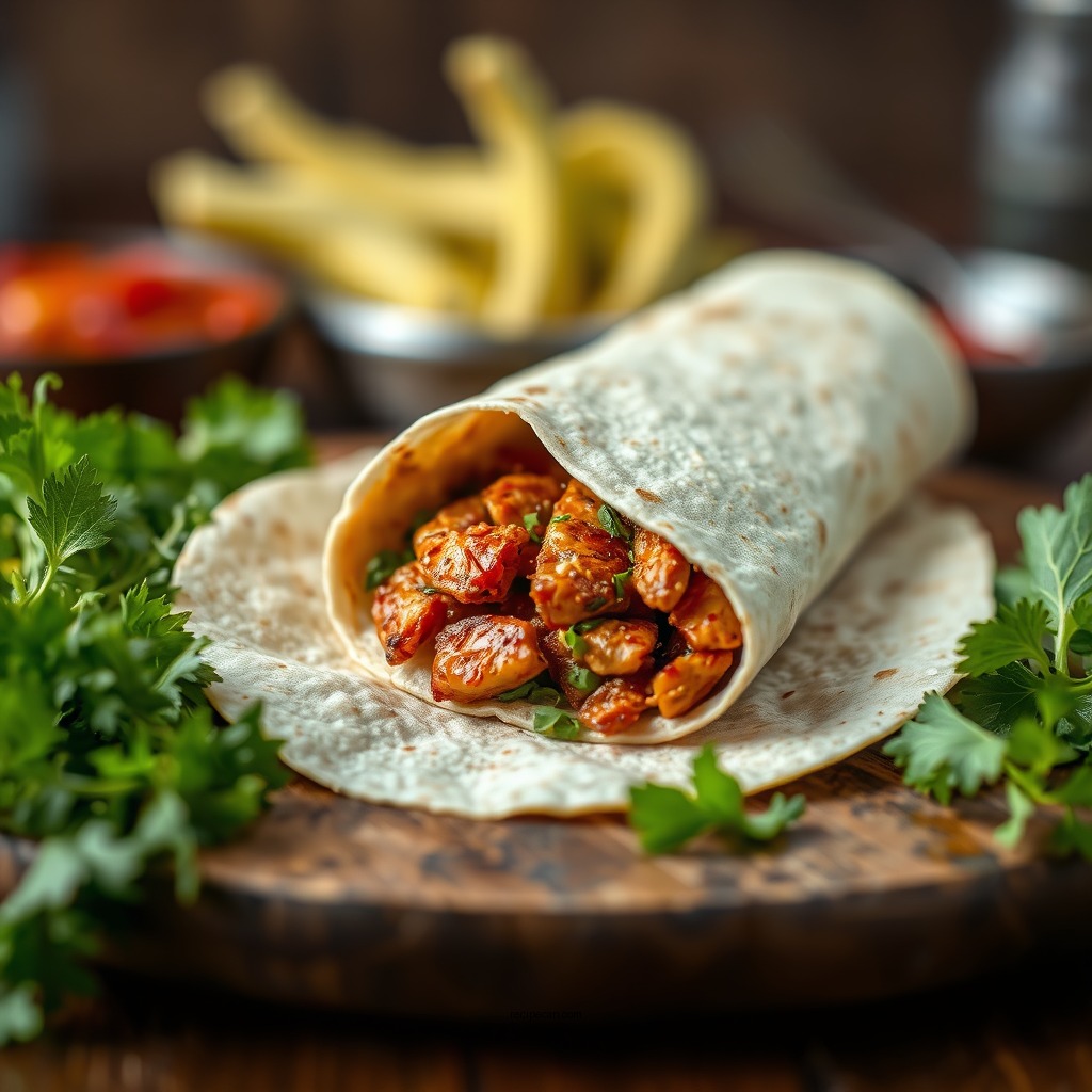 Spicy Chipotle Chicken Wrap - grilled chicken wrap recipes