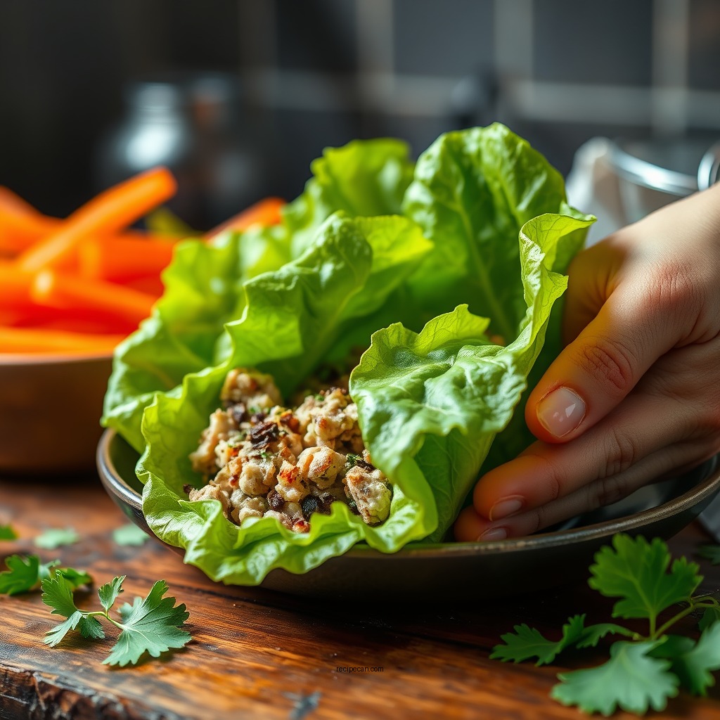 Ingredients You’ll Need - ground turkey lettuce wraps recipe