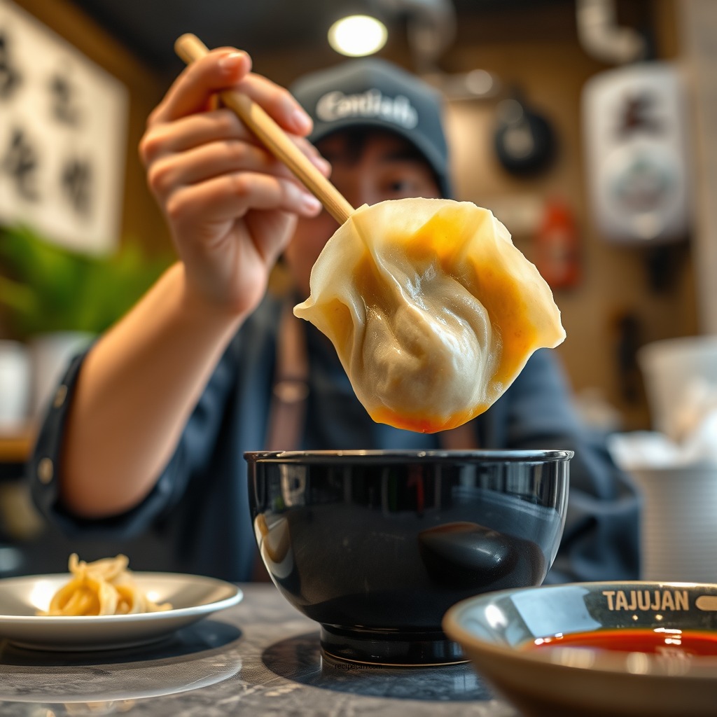 Step-by-Step Preparation - gyoza sauce recipe