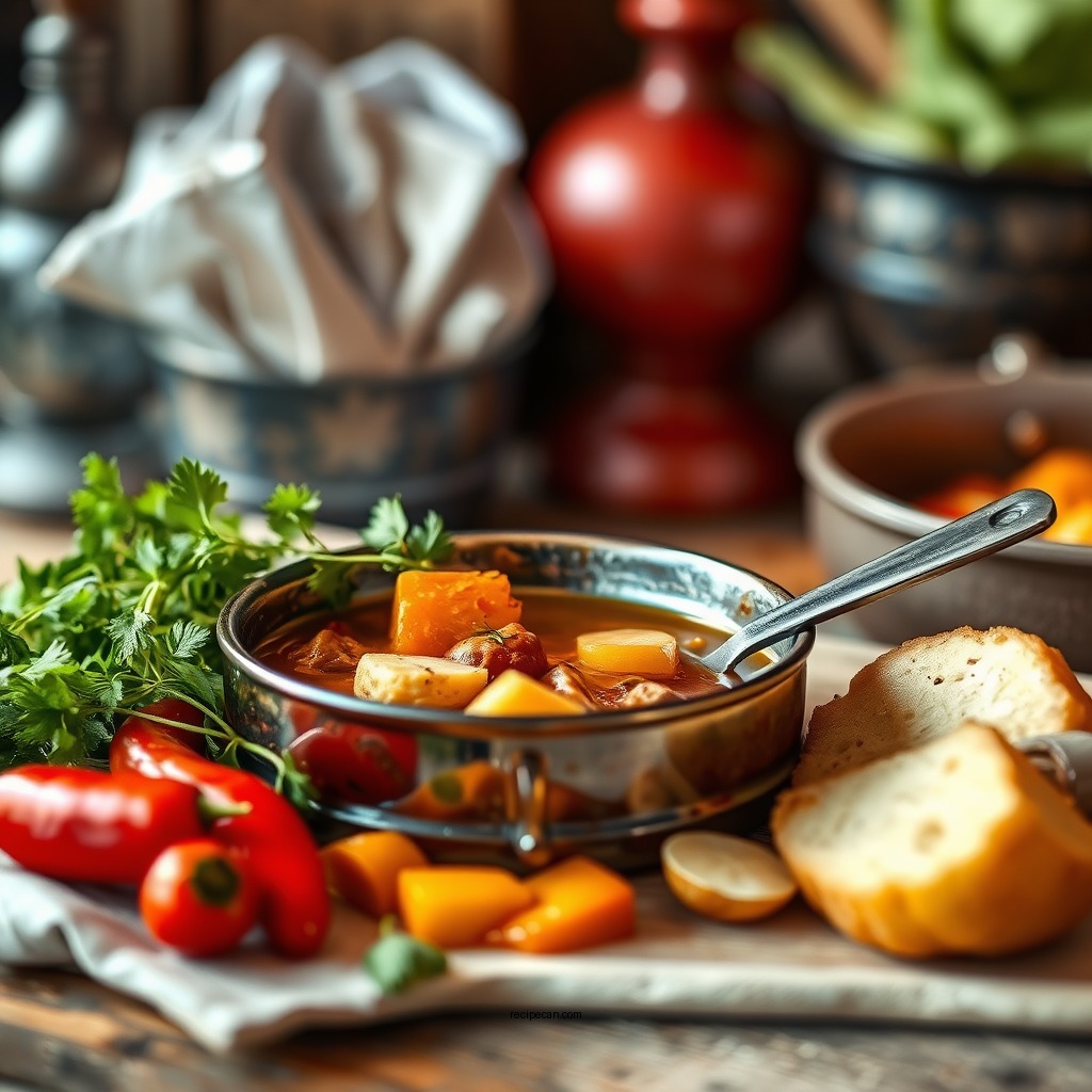 Key Ingredients for Gypsy Soup - gypsy soup recipe moosewood