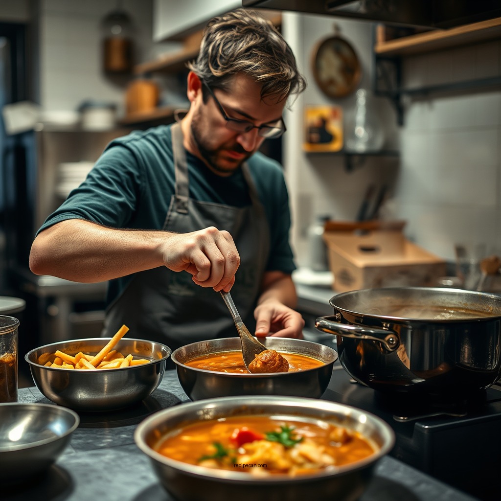 Step-by-Step Preparation - gypsy soup recipe moosewood